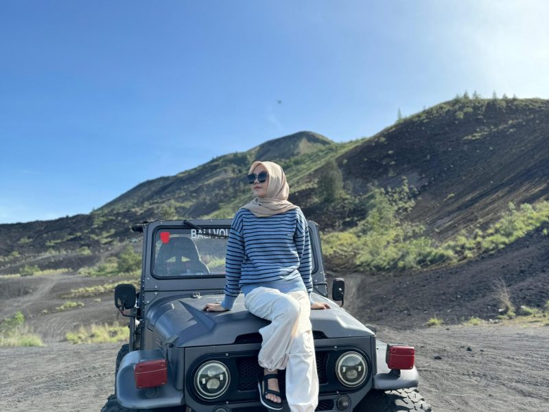 black sand mt batur